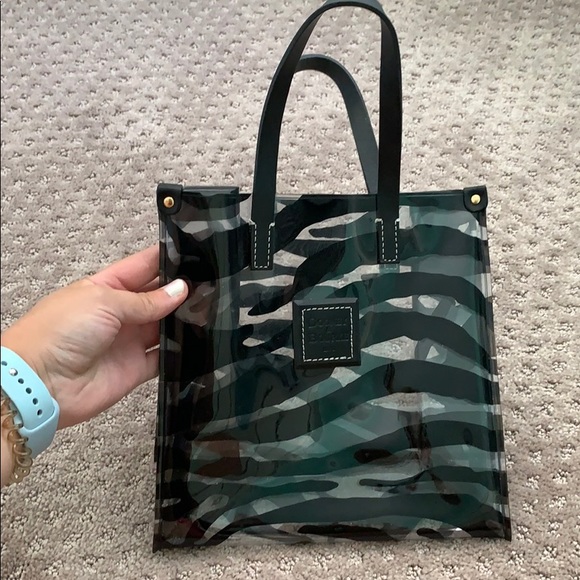 Dooney & Bourke Handbags - Dooney and  Bourke clear zebra bag